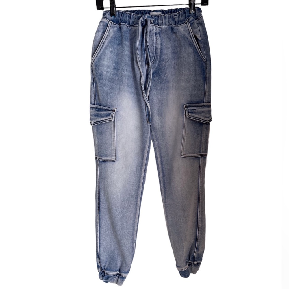 DENIM CARGO JOGGER by REFUGE